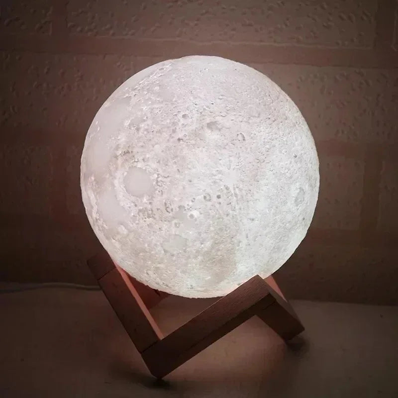 lune lampe 3D diffuseur de lumière arôme huile essentielle