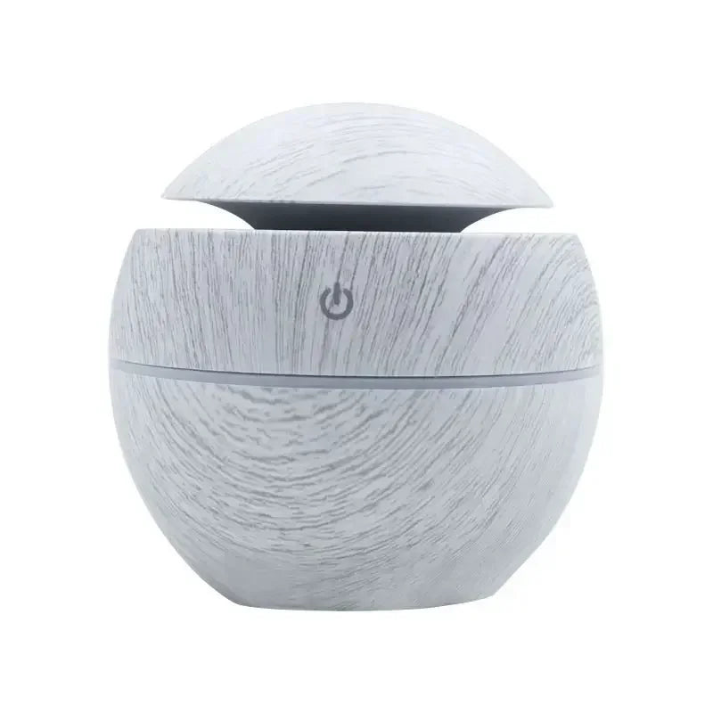 Humidificateur d'air à Grain de bois pour la maison, purificateur, diffuseur d'arôme huile essentielle.