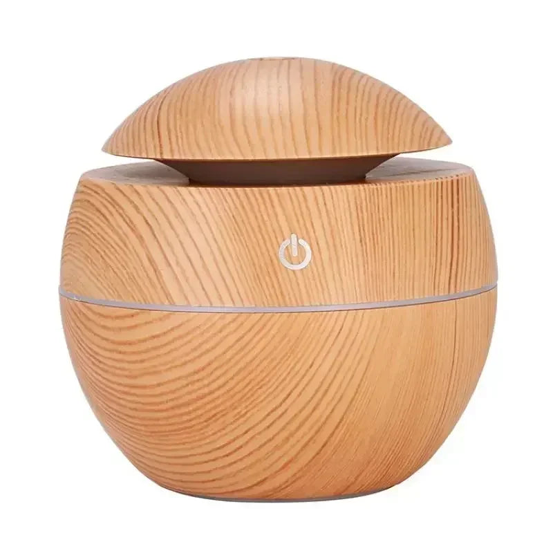 Humidificateur d'air à Grain de bois pour la maison, purificateur, diffuseur d'arôme huile essentielle.